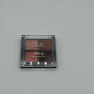 New Chella + Vela Beauty mini blushing rose eyeshadow palette .13 oz